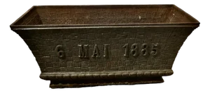 Cast Iron Planter, 1885
