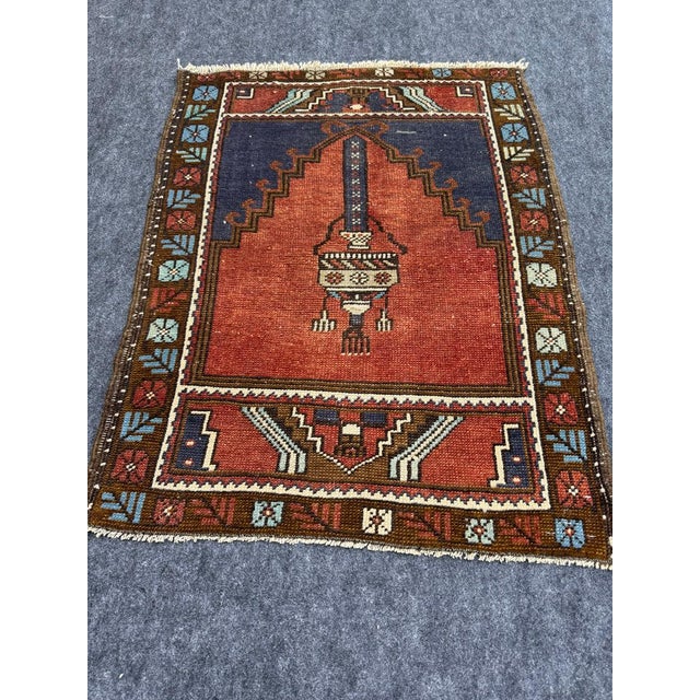 Turkish Yastik Rug 2'4" x 3' For Sale - Image 4 of 5