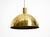 Hollywood Regency Posa Brass Pendant Lamp from Florian Schulz, 1970s For Sale - Image 3 of 18