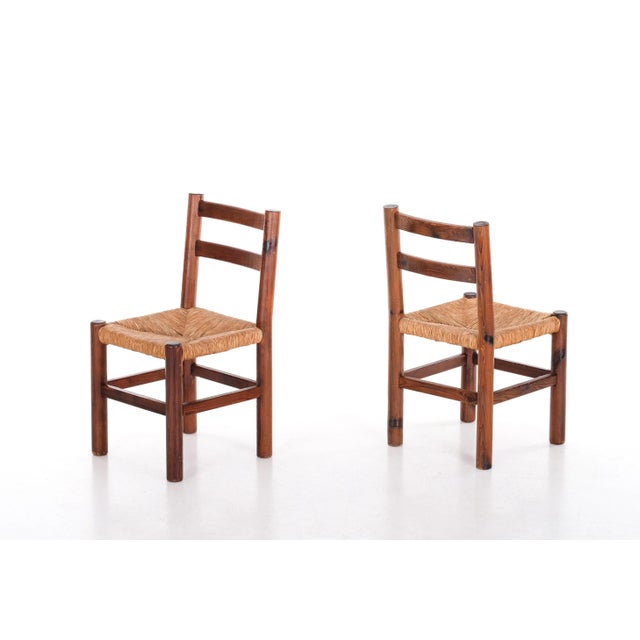 Vintage Pine Chairs, 1960s, Set of 4 For Sale - Image 11 of 13