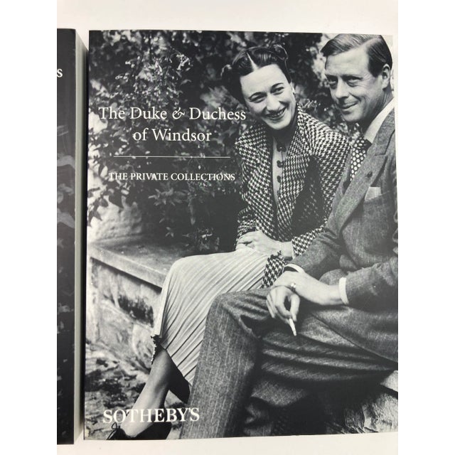 The Duke and Duchess of Windsor Auction Sothebys Books Catalogs in Slipcase Box For Sale - Image 10 of 12