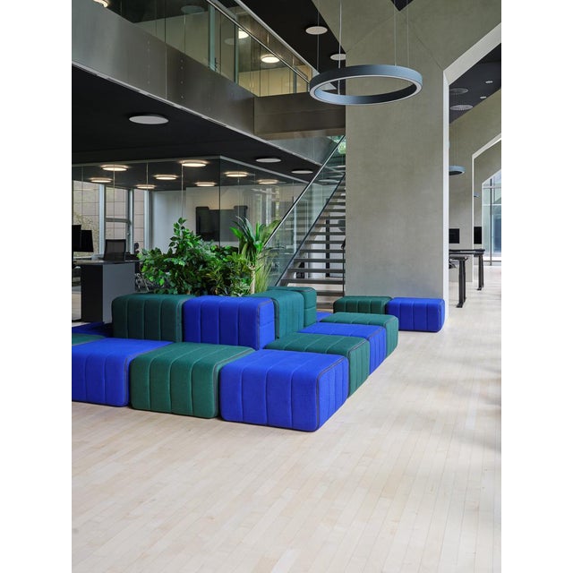 Flexible Large Corner Sofa from Ambivalenz, Set of 12 For Sale - Image 4 of 5