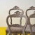 5 Dove Gray Chairs, 1900s, Set of 5 For Sale - Image 3 of 8