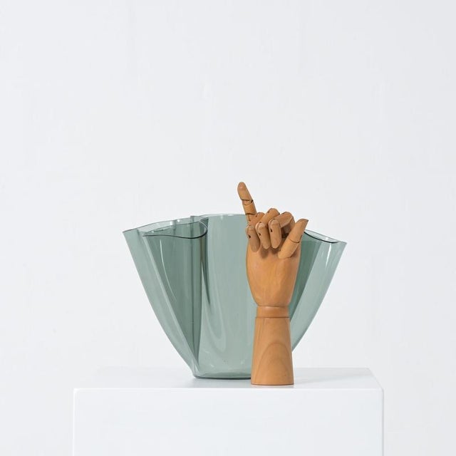 1970s Glass Cartoccio Vase by Pietro Chiesa for Fontana Arte, 1970s For Sale - Image 5 of 18
