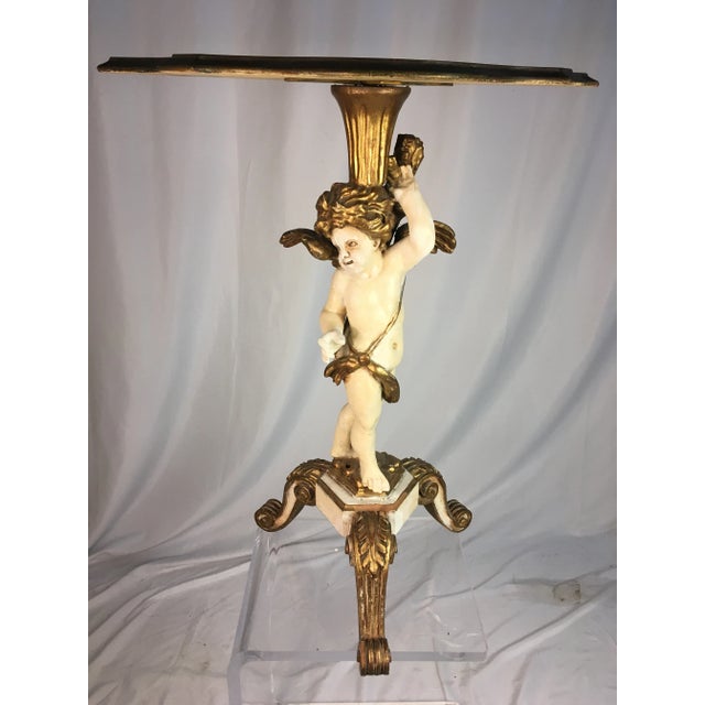 Vintage Italian Demilune Table For Sale - Image 11 of 11