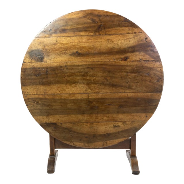 1870s French Fruitwood Vendange Table For Sale