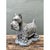 This vintage cast cement Scottish Terrier captures the breed's characteristic alert, sturdy stance, standing with all four...