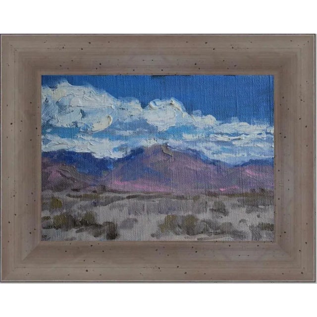 2020s Original Cloudscape American Southwest Desert Landscape – Oil Painting For Sale - Image 5 of 5