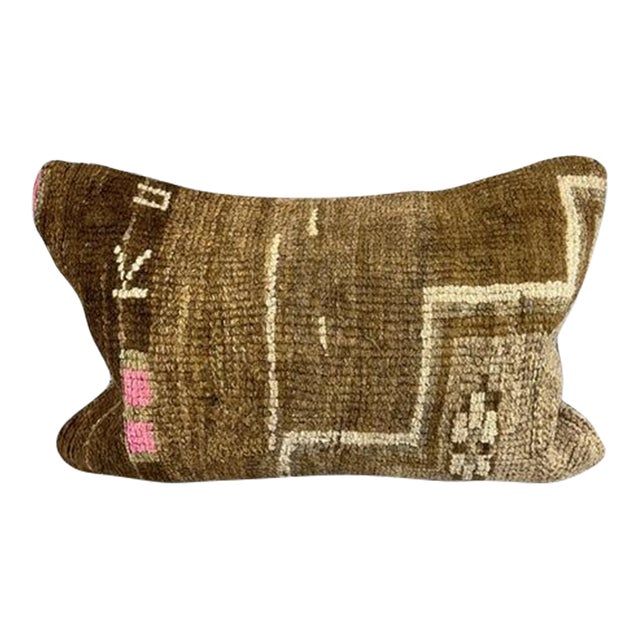 16 x 24 Rug Pillow Sultanate Shores Turkish Pillow Cushion Cover For Sale