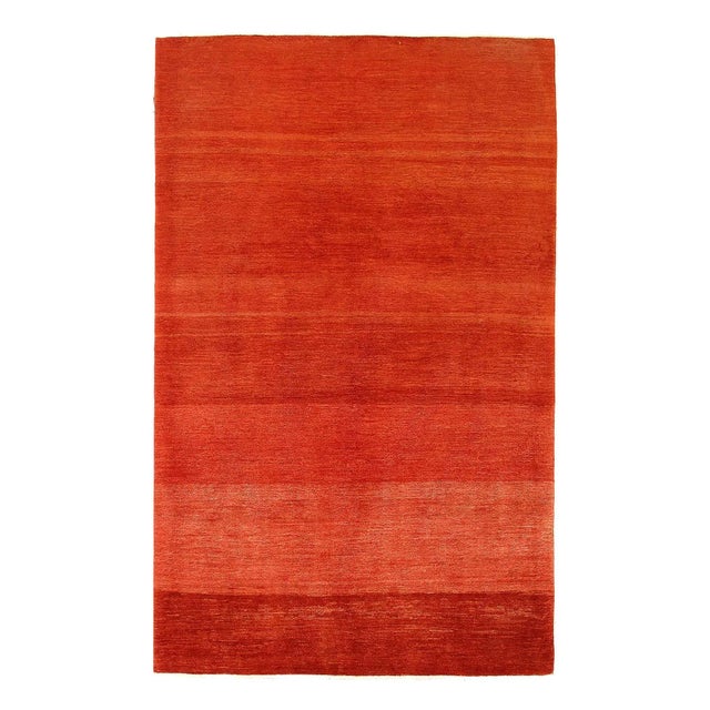 2020s Pasargad Red Fine Persian Gabbeh For Sale In Washington DC - Image 6 of 6