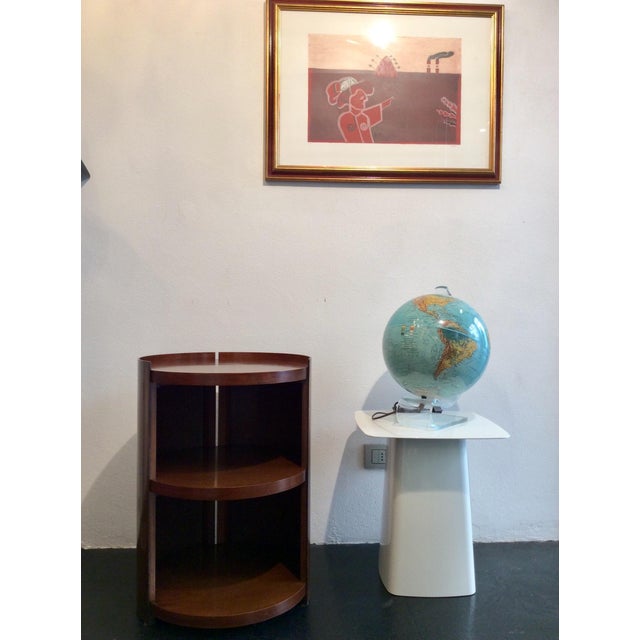 Small Wooden Cabinet with Shelves, Italy, 1970s For Sale - Image 13 of 14