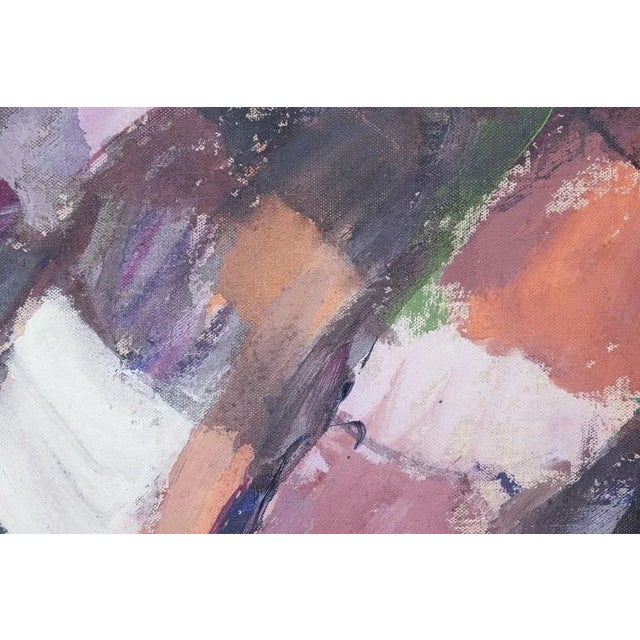 1960s Gunnar Nordström, Abstract Composition, 1969, Oil on Canvas For Sale - Image 5 of 8