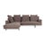 Gordon Corner Sofa in Grey Fabric from Walter Knoll / Wilhelm Knoll For Sale - Image 14 of 15