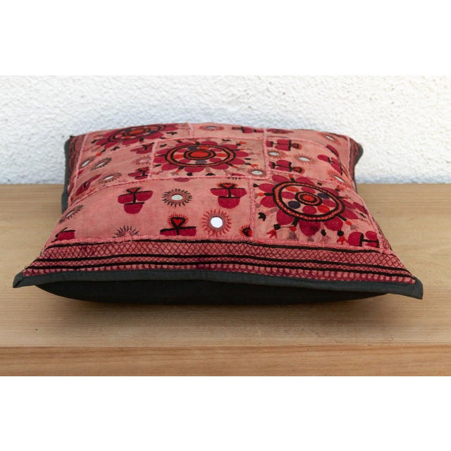 The Desert Rose Antique Jaisalmer Pillow For Sale - Image 4 of 7