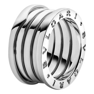 Late 20th Century Bulgari "B.zero1" Four Band Ring, Size 7 For Sale