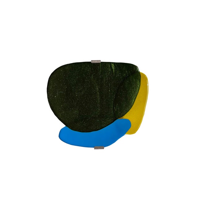Handcrafted Glass Wall Light by Olga Meyzinger For Sale - Image 9 of 9