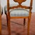 Antique Walnut Chairs with Blue Fabric, 1800s, Set of 2 For Sale - Image 10 of 17