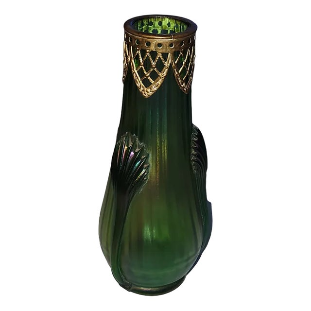 Iridescent Vase by Johann Loetz, 1890s For Sale