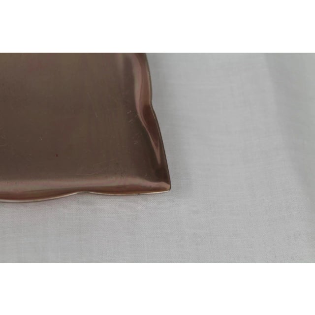 1930s Vintage Tray by Fritz August Breuhaus de Groot for Zeppelin Metallwerke, 1930s For Sale - Image 5 of 7