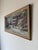 Rustic European 1960s A. Angivoni European Town Winter Landscape Oil on Canvas Painting, Framed For Sale - Image 3 of 11
