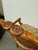Carved Wood Cane Back Arm Chairs, Pair For Sale - Image 10 of 12