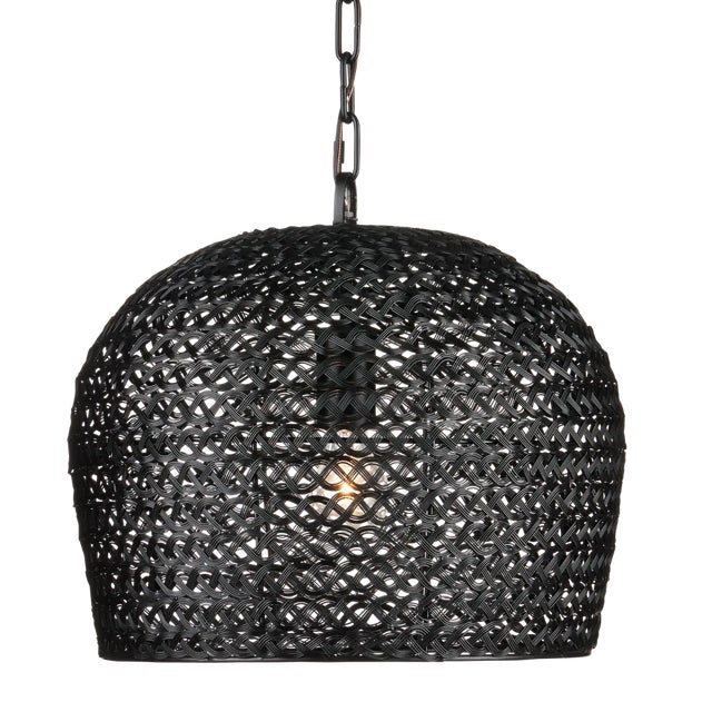 Black Currey & Company Piero Black Small Pendant For Sale - Image 8 of 8