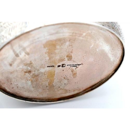 Silver Tea Box with Reliefs and Knob on the Lid For Sale - Image 6 of 8