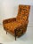 Adrian Pearsall Mid Century Adrian Pearsall Lounge Chair & Ottoman With Original Fabric - 2 Pieces For Sale - Image 4 of 10