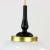 Wood Mid-Century Ceiling Light with Two Opaline Lights, 1960s For Sale - Image 7 of 7
