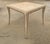 Maitland Smith Tesselated Neutral Marble Game Table With Splayed Legs, 1980s For Sale - Image 14 of 17