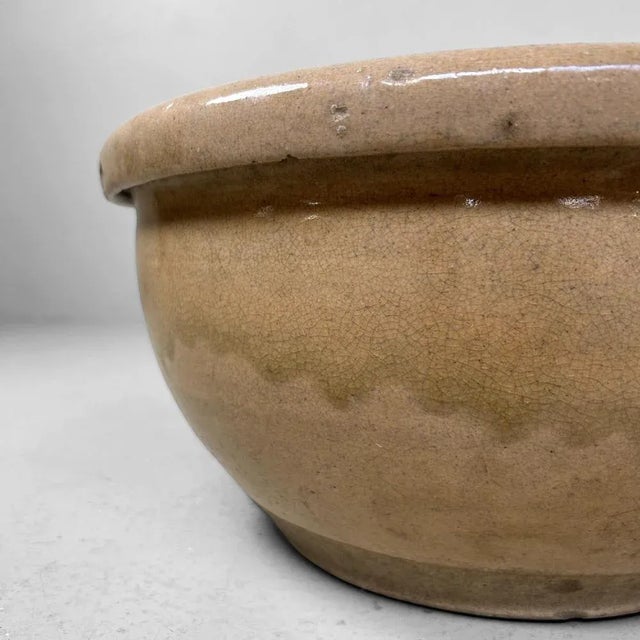 Meiji Earthenware Mingei Bowl, Japan, 1890s For Sale - Image 11 of 17