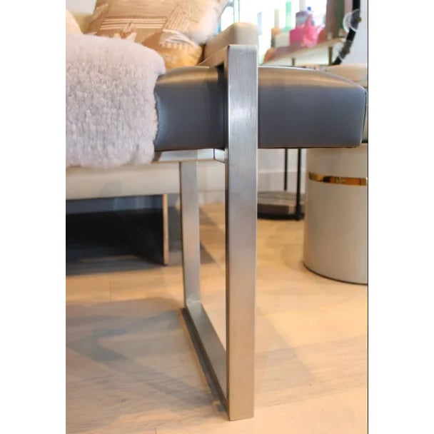 Contemporary Pesaro Bench For Sale In Miami - Image 6 of 11