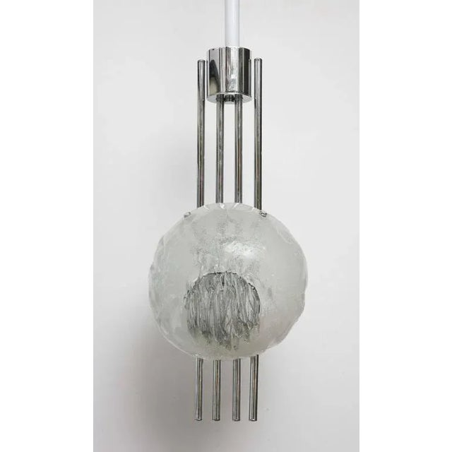 Mid-Century Modern Angelo Brotto Pendant Lamp for Esperia Italy For Sale - Image 3 of 10