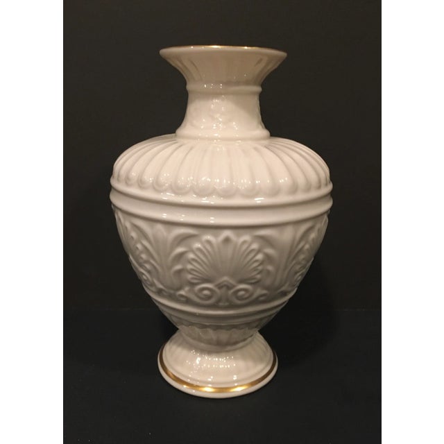 Vintage Lenox China Athenian Collection Vase For Sale - Image 9 of 9