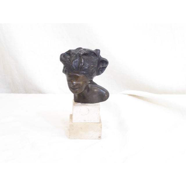 Antique Bronze by Aurisicchio of La Fortuna For Sale In Portland, ME - Image 6 of 7