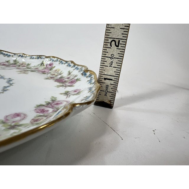 Antique GDA France Chas Field Haviland W Porcelain Plate For Sale - Image 6 of 11