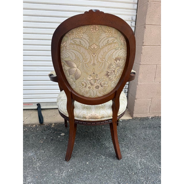 Henredo Schoonbeck Colllection Pair Louis XV Style Carved Armchairs For Sale - Image 13 of 18
