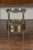 Bronze Vintage Italian Steel and Bronze Circular Side Table with Swan Necks and Doors For Sale - Image 8 of 12