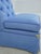 Kindel Blue Upholstered Boudoir Chair For Sale In Philadelphia - Image 6 of 18