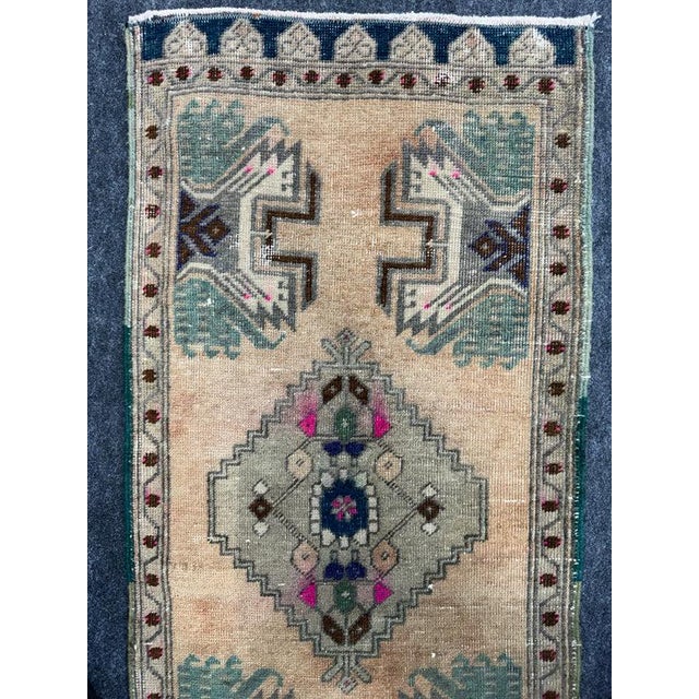 Turkish Yastik Rug 1'8" x 3'6" For Sale - Image 4 of 5