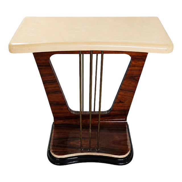 Art Deco Console Table, 1980s For Sale