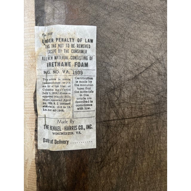 Henkel Harris Arm Chairs Chippendale Hepplewhite Lyre Back Henkle Harris Vintage For Sale - Image 4 of 6