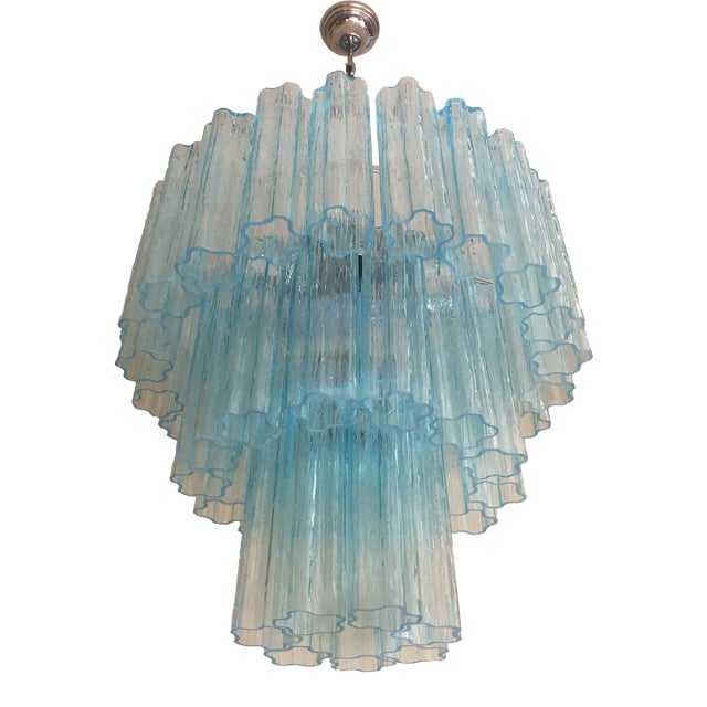 Italian Murano Glass Sputnik Chandelier For Sale