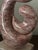 Abstract Pink Marble Decorative Sculpture With Mother & Baby Spiral Design For Sale - Image 3 of 10