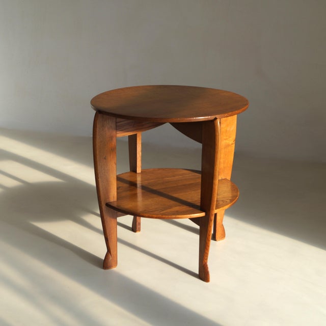 Dutch Art Deco Side Table by P.E.L. Izeren for Genneper Molen, 1920s For Sale - Image 10 of 18
