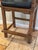 Wood Vintage Bar Stool For Sale - Image 7 of 14