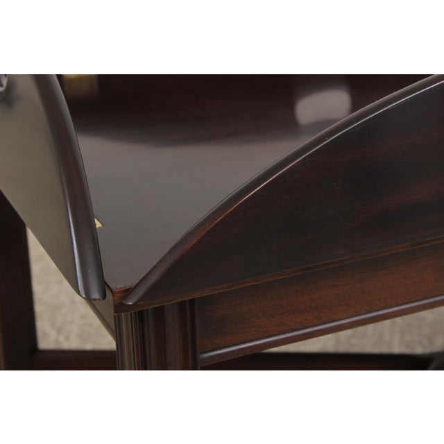Stickley Mahogany Butlers Tray Top Table For Sale - Image 11 of 16