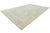 Contemporary Hand-Knotted Wool Oushak Rug in Blue, Ivory & Muted Beige For Sale - Image 11 of 12