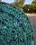 Emerald Teal Arched Moroccan Mosaic Tile Fountain For Sale - Image 4 of 6