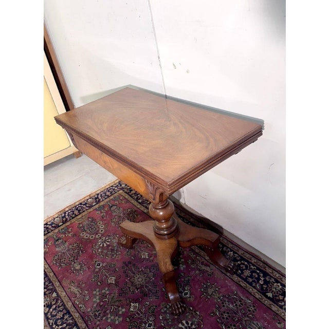 Charles X Style Games Table, England, 19th Century For Sale - Image 4 of 8